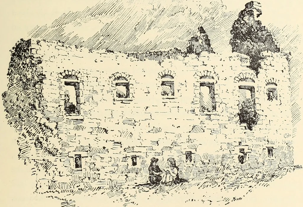 An illustration from Ancient castles and mansions of Stirling nobility / described and illustrated by J.S. Fleming, 1902, leaf 178