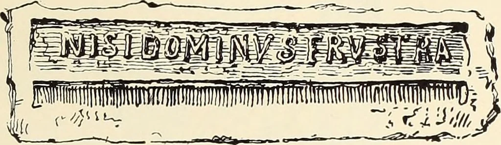 An illustration from Ancient castles and mansions of Stirling nobility / described and illustrated by J.S. Fleming, 1902, leaf 186