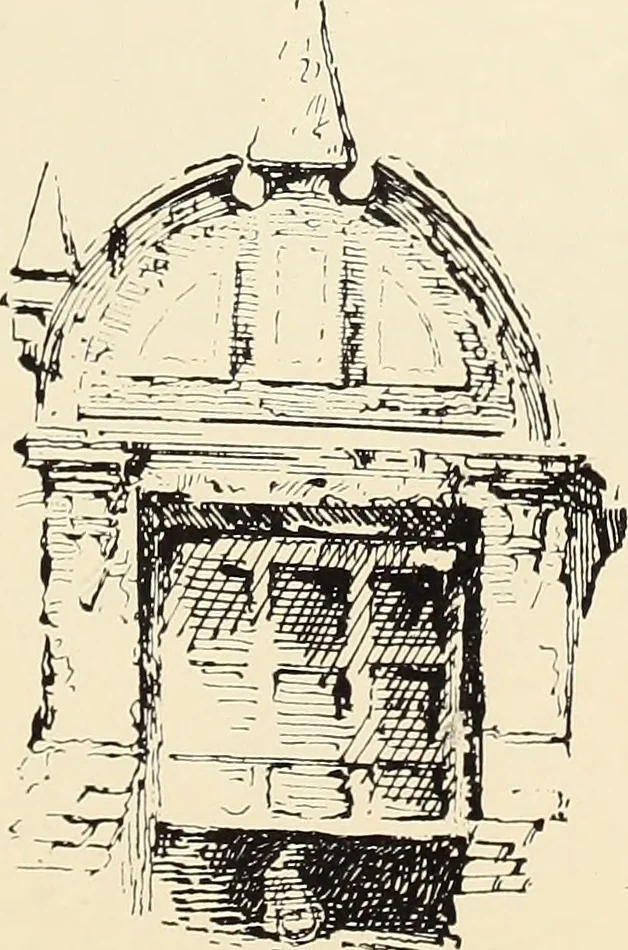 An illustration from Ancient castles and mansions of Stirling nobility / described and illustrated by J.S. Fleming, 1902, leaf 186