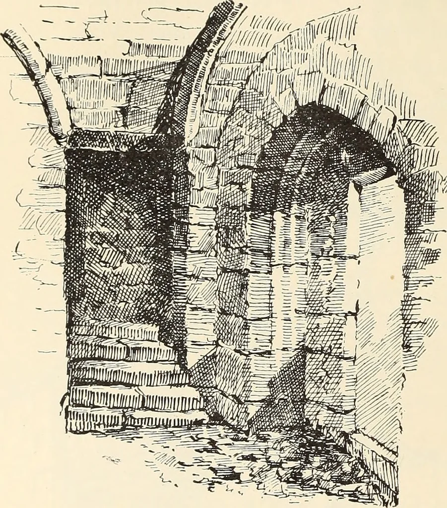 An illustration from Ancient castles and mansions of Stirling nobility / described and illustrated by J.S. Fleming, 1902, leaf 199