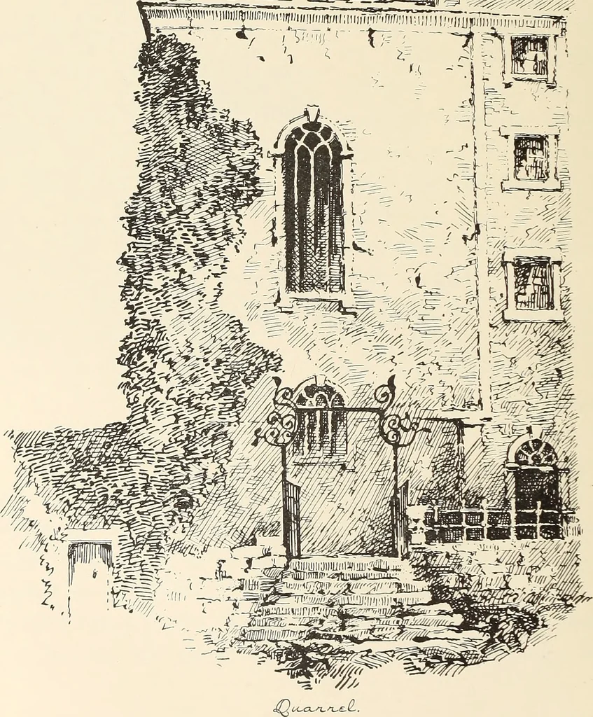An illustration from Ancient castles and mansions of Stirling nobility / described and illustrated by J.S. Fleming, 1902, leaf 201