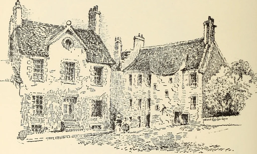 An illustration from Ancient castles and mansions of Stirling nobility / described and illustrated by J.S. Fleming, 1902, leaf 219