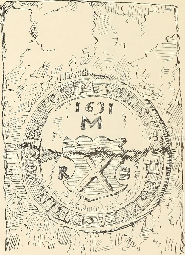 An illustration from Ancient castles and mansions of Stirling nobility / described and illustrated by J.S. Fleming, 1902, leaf 237