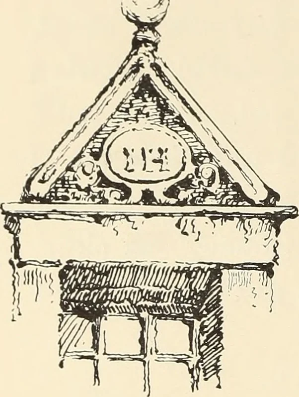 An illustration from Ancient castles and mansions of Stirling nobility / described and illustrated by J.S. Fleming, 1902, leaf 259