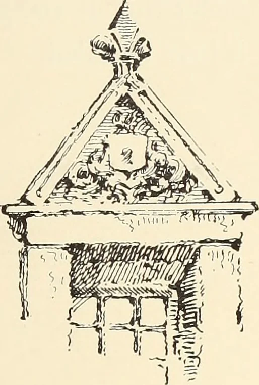 An illustration from Ancient castles and mansions of Stirling nobility / described and illustrated by J.S. Fleming, 1902, leaf 260