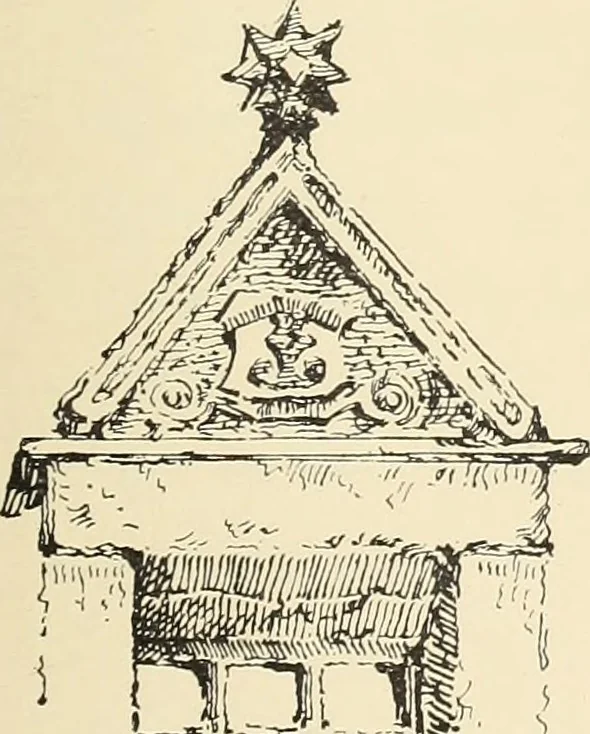 An illustration from Ancient castles and mansions of Stirling nobility / described and illustrated by J.S. Fleming, 1902, leaf 260