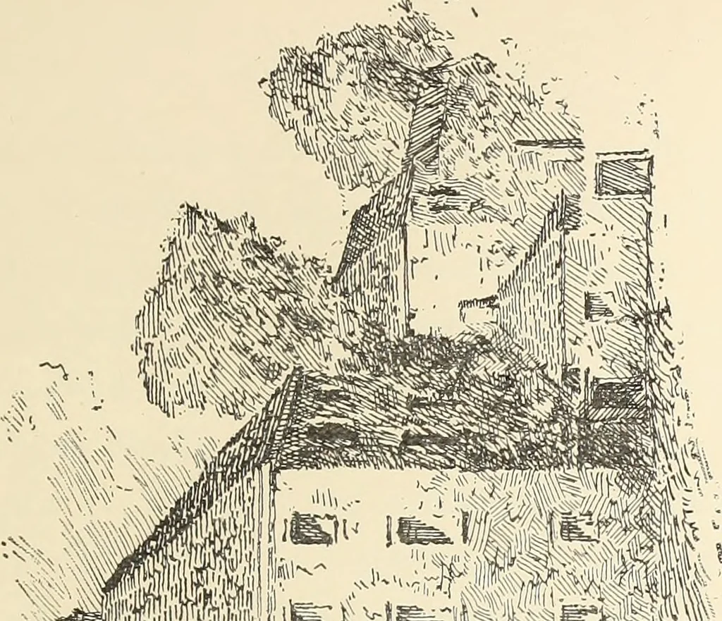 An illustration from Ancient castles and mansions of Stirling nobility / described and illustrated by J.S. Fleming, 1902, leaf 268