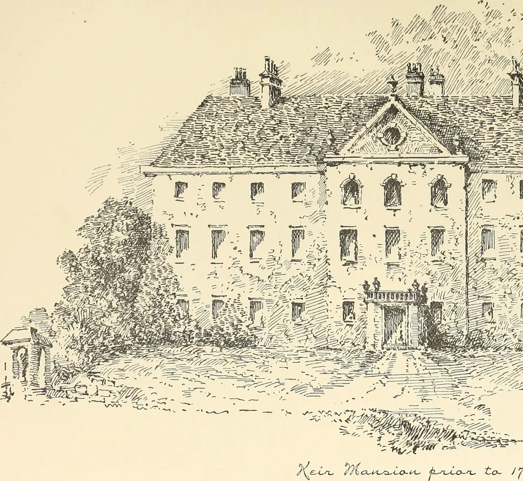 An illustration from Ancient castles and mansions of Stirling nobility / described and illustrated by J.S. Fleming, 1902, leaf 268