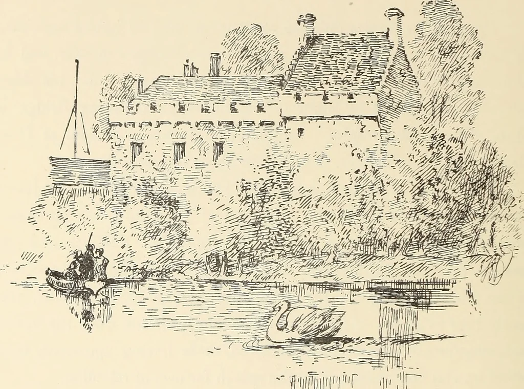 An illustration from Ancient castles and mansions of Stirling nobility / described and illustrated by J.S. Fleming, 1902, leaf 271