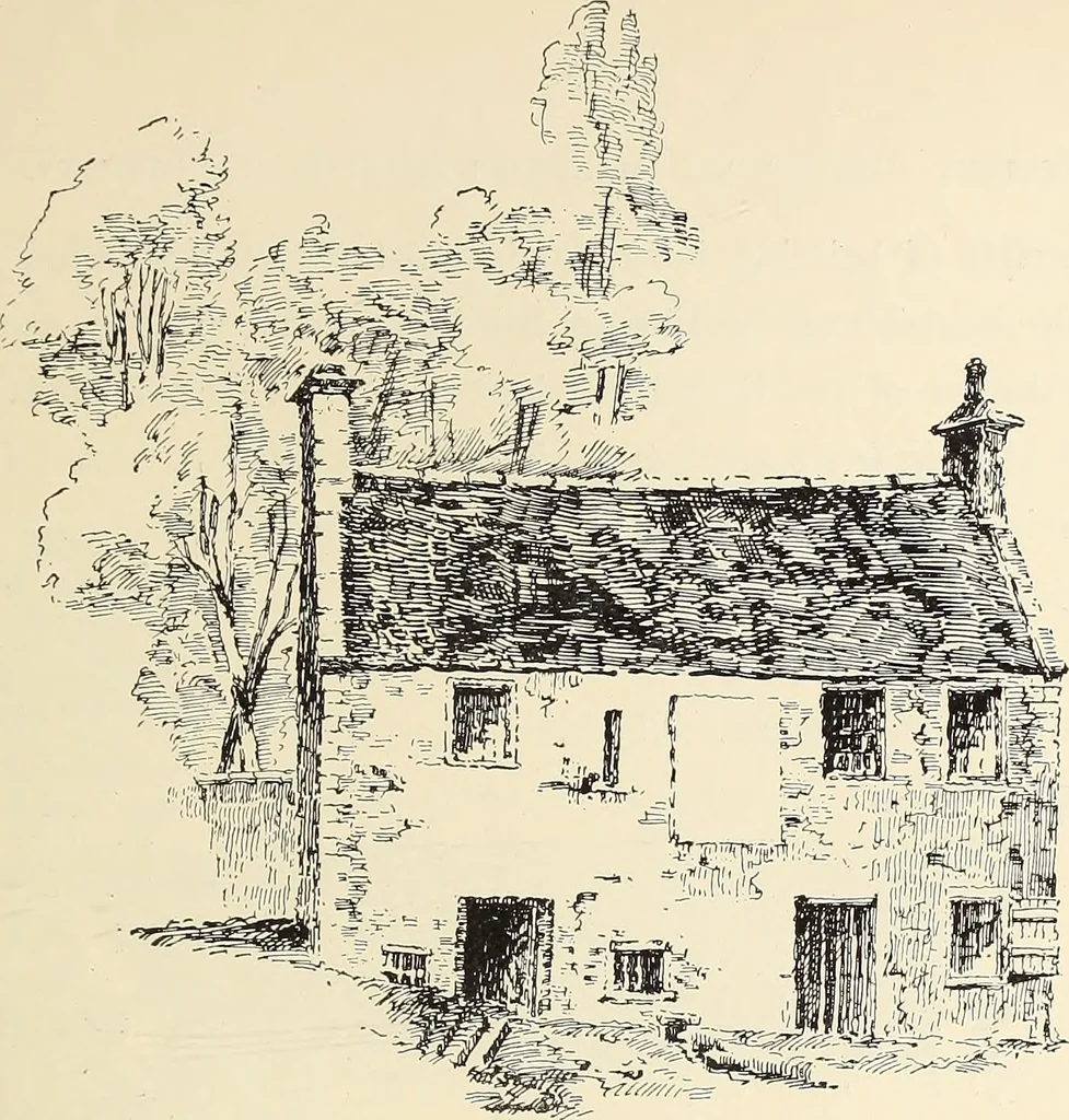 An illustration from Ancient castles and mansions of Stirling nobility / described and illustrated by J.S. Fleming, 1902, leaf 286