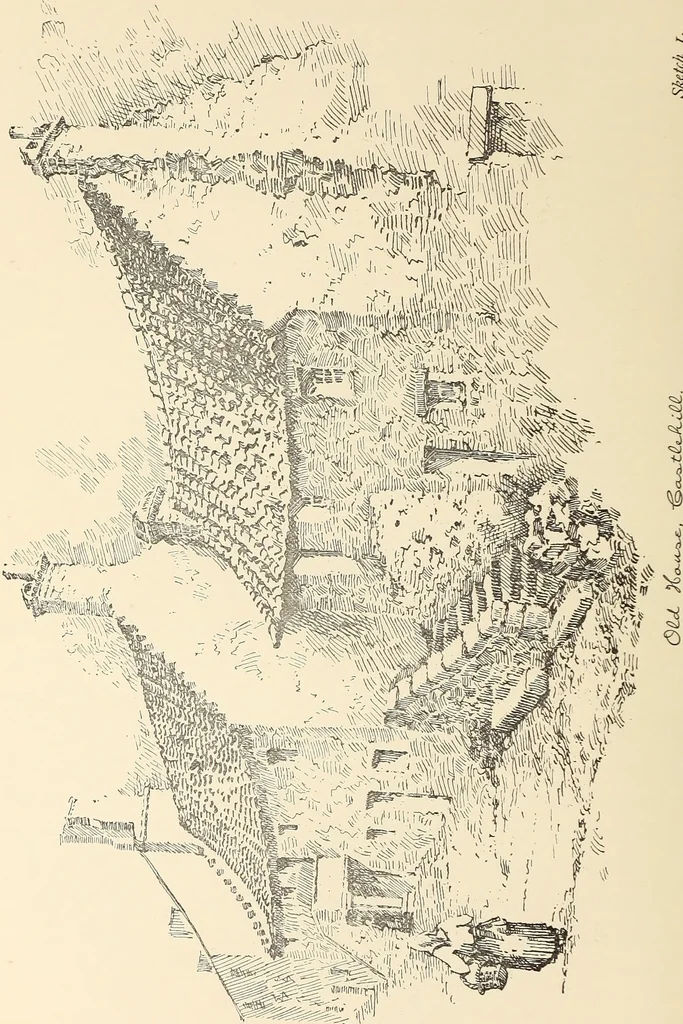An illustration from Ancient castles and mansions of Stirling nobility / described and illustrated by J.S. Fleming, 1902, leaf 29