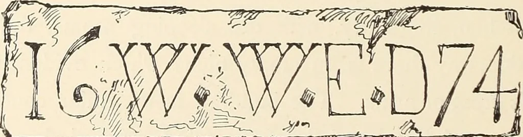 An illustration from Ancient castles and mansions of Stirling nobility / described and illustrated by J.S. Fleming, 1902, leaf 293