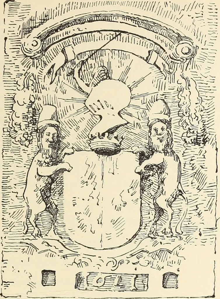 An illustration from Ancient castles and mansions of Stirling nobility / described and illustrated by J.S. Fleming, 1902, leaf 300