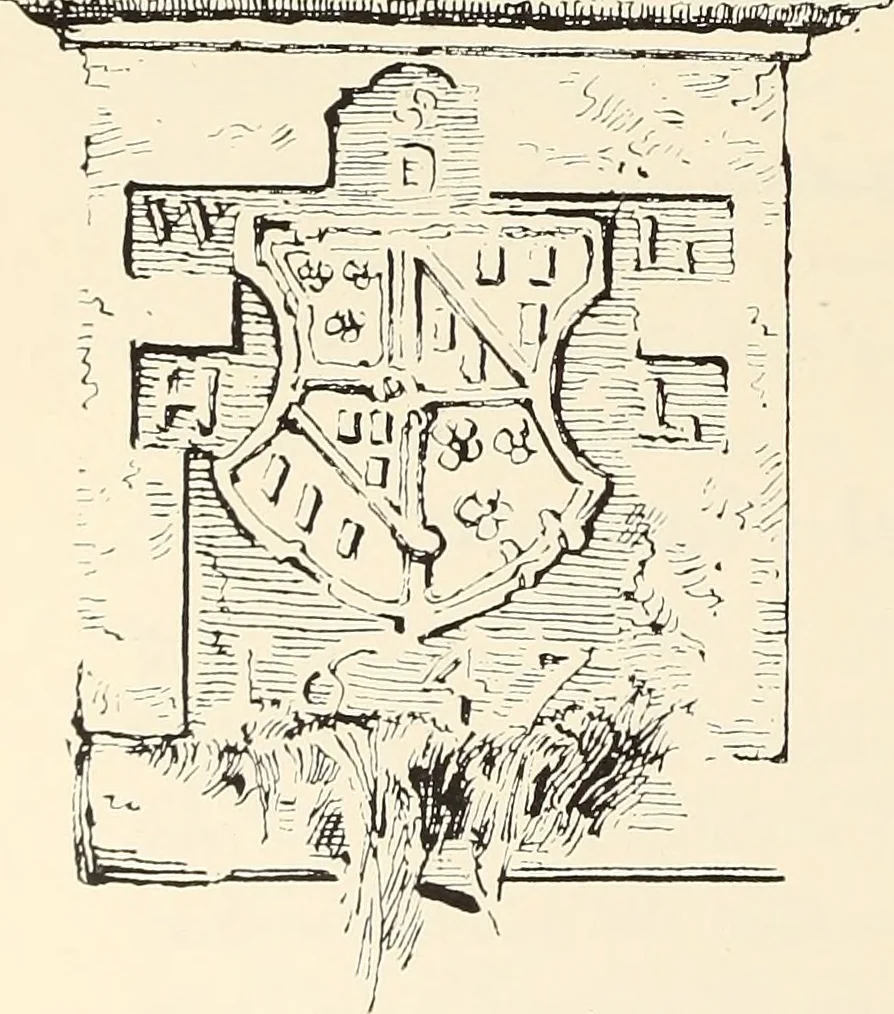 An illustration from Ancient castles and mansions of Stirling nobility / described and illustrated by J.S. Fleming, 1902, leaf 309