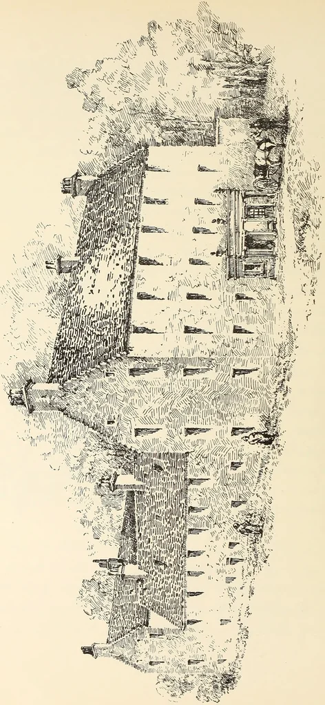 An illustration from Ancient castles and mansions of Stirling nobility / described and illustrated by J.S. Fleming, 1902, leaf 311