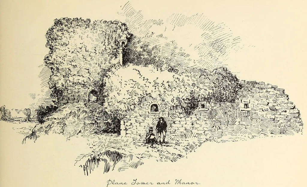An illustration from Ancient castles and mansions of Stirling nobility / described and illustrated by J.S. Fleming, 1902, leaf 320