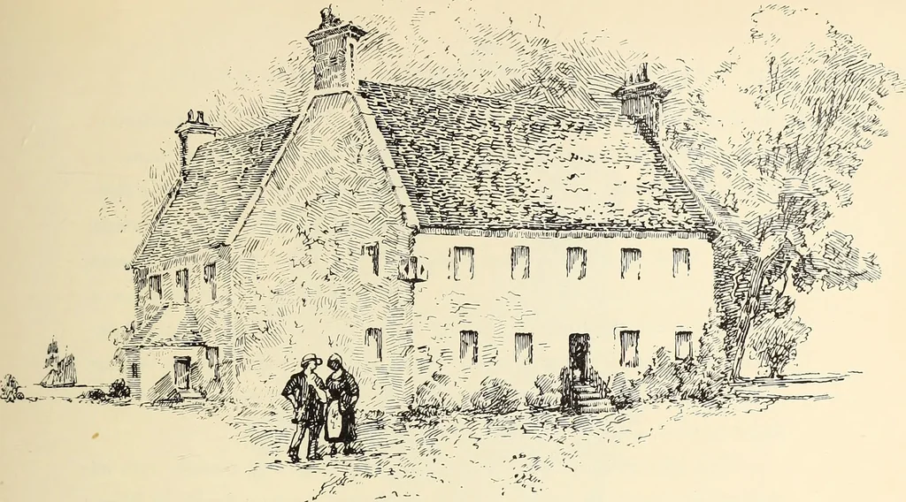 An illustration from Ancient castles and mansions of Stirling nobility / described and illustrated by J.S. Fleming, 1902, leaf 334