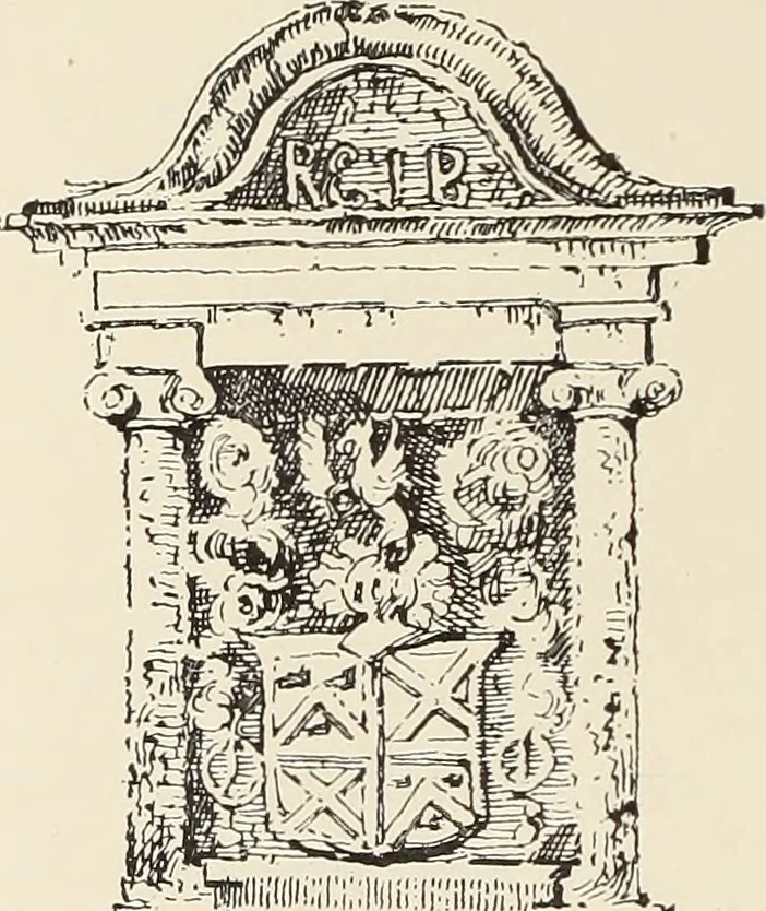 An illustration from Ancient castles and mansions of Stirling nobility / described and illustrated by J.S. Fleming, 1902, leaf 341