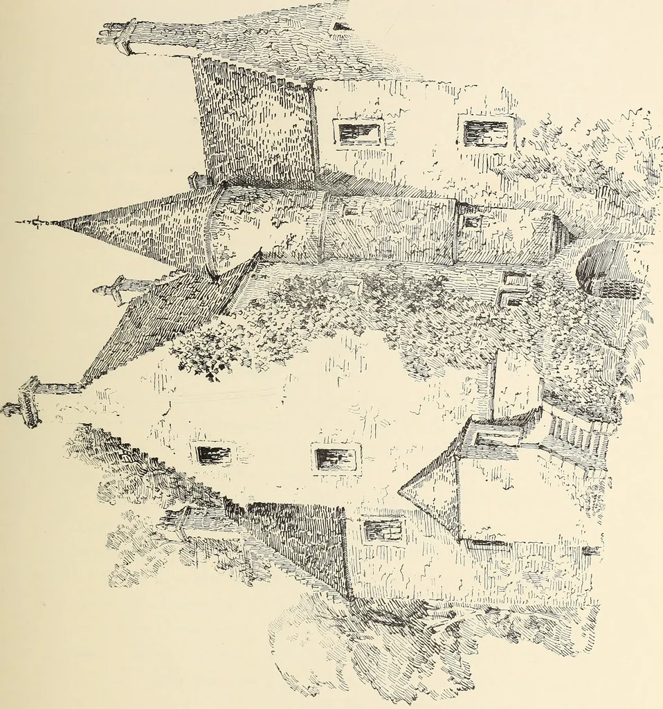 An illustration from Ancient castles and mansions of Stirling nobility / described and illustrated by J.S. Fleming, 1902, leaf 346