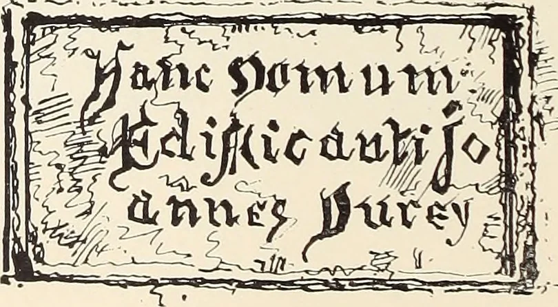 An illustration from Ancient castles and mansions of Stirling nobility / described and illustrated by J.S. Fleming, 1902, leaf 355
