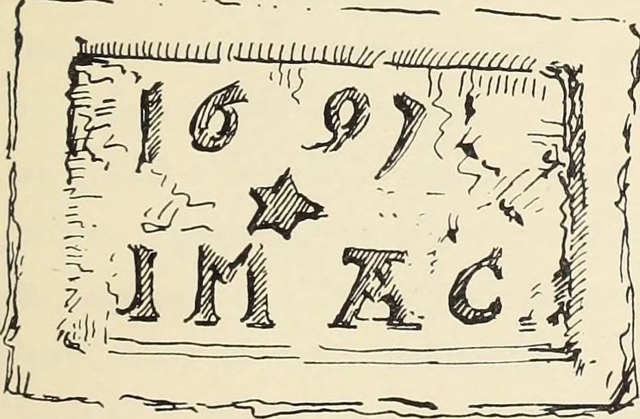 An illustration from Ancient castles and mansions of Stirling nobility / described and illustrated by J.S. Fleming, 1902, leaf 362
