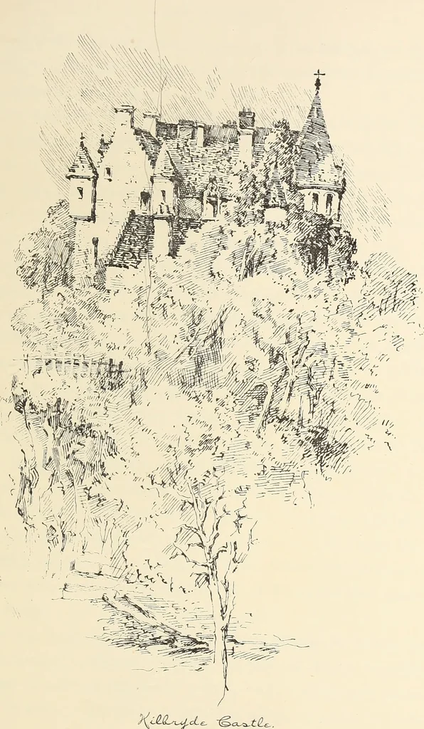 An illustration from Ancient castles and mansions of Stirling nobility / described and illustrated by J.S. Fleming, 1902, leaf 382