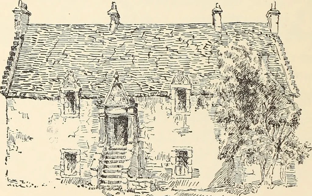 An illustration from Ancient castles and mansions of Stirling nobility / described and illustrated by J.S. Fleming, 1902, leaf 39