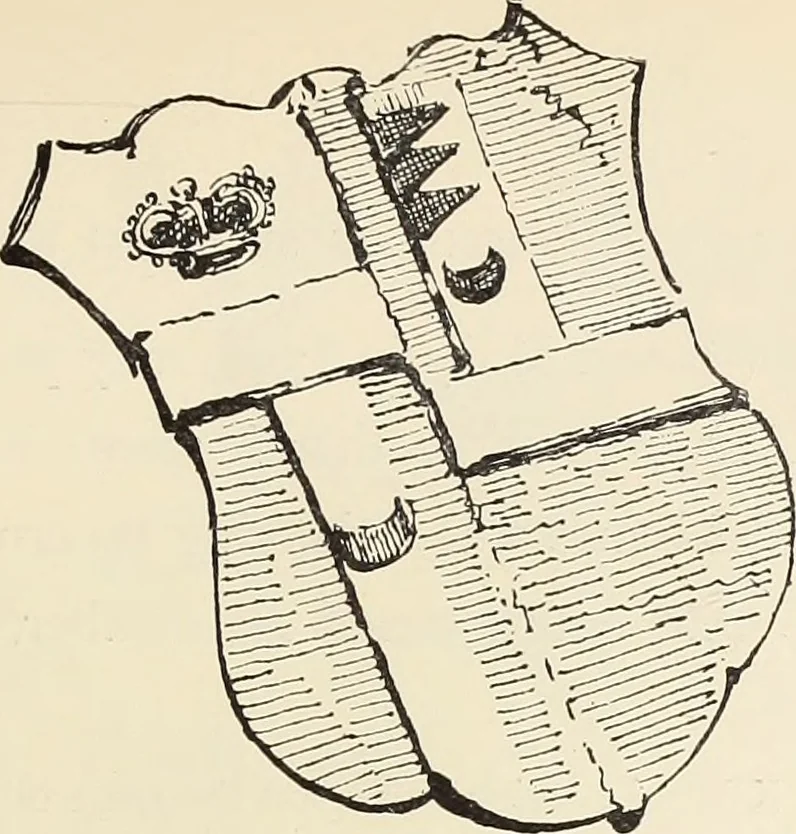 An illustration from Ancient castles and mansions of Stirling nobility / described and illustrated by J.S. Fleming, 1902, leaf 390