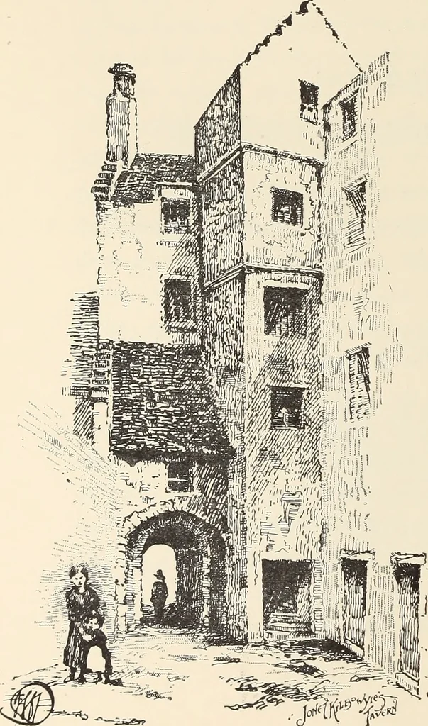 An illustration from Ancient castles and mansions of Stirling nobility / described and illustrated by J.S. Fleming, 1902, leaf 391