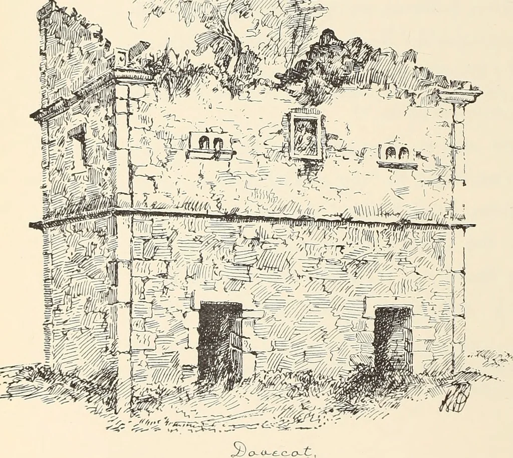 An illustration from Ancient castles and mansions of Stirling nobility / described and illustrated by J.S. Fleming, 1902, leaf 397