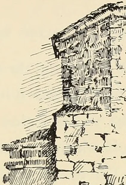 An illustration from Ancient castles and mansions of Stirling nobility / described and illustrated by J.S. Fleming, 1902, leaf 402