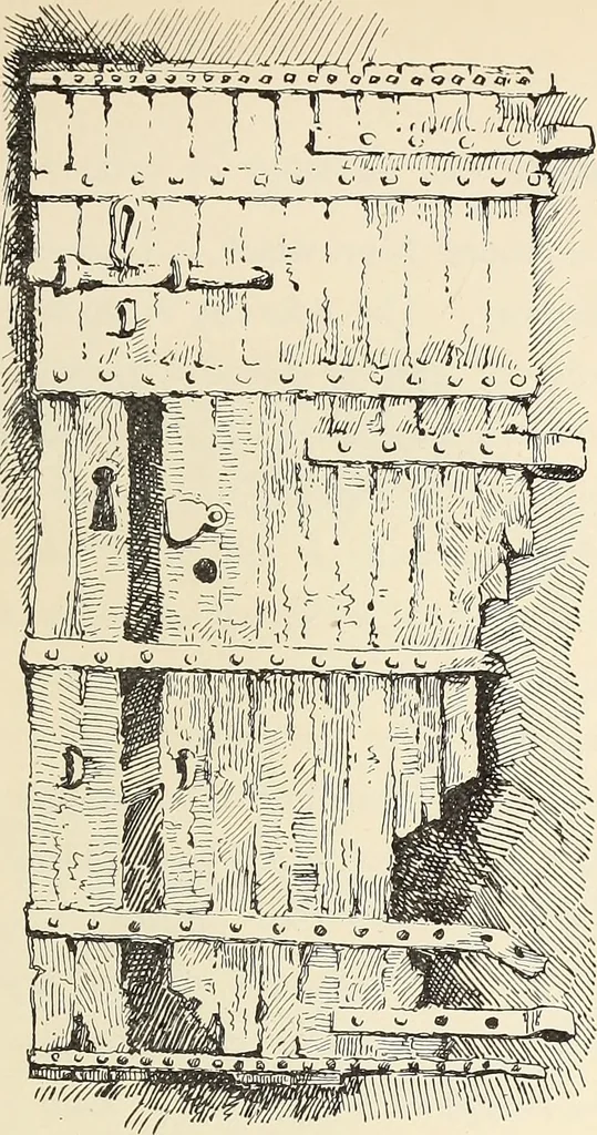 An illustration from Ancient castles and mansions of Stirling nobility / described and illustrated by J.S. Fleming, 1902, leaf 410