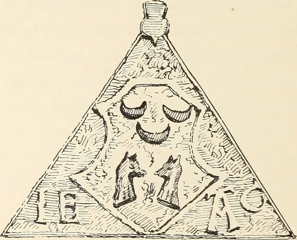 An illustration from Ancient castles and mansions of Stirling nobility / described and illustrated by J.S. Fleming, 1902, leaf 415
