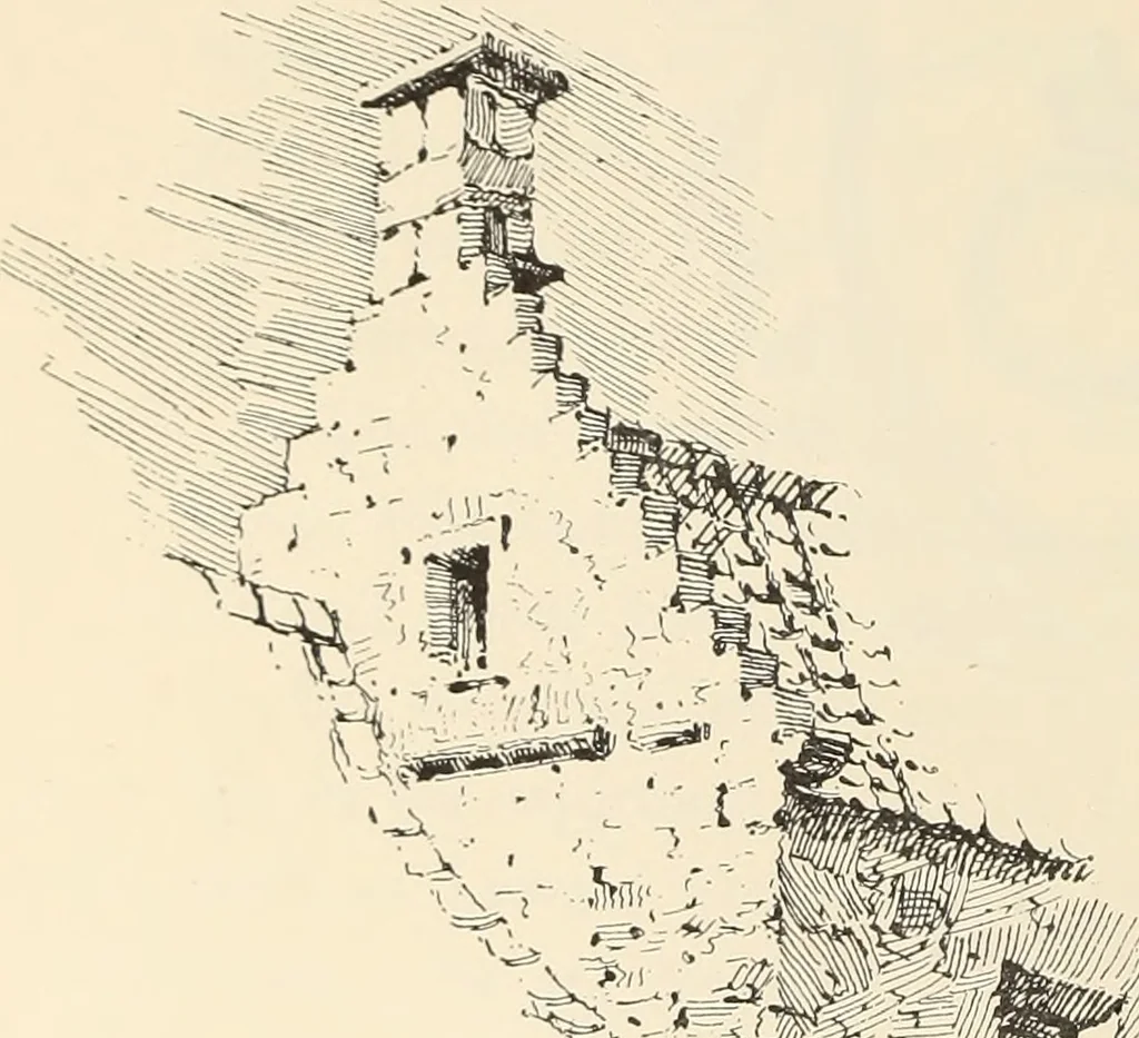 An illustration from Ancient castles and mansions of Stirling nobility / described and illustrated by J.S. Fleming, 1902, leaf 417