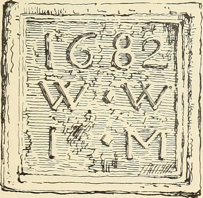 An illustration from Ancient castles and mansions of Stirling nobility / described and illustrated by J.S. Fleming, 1902, leaf 418