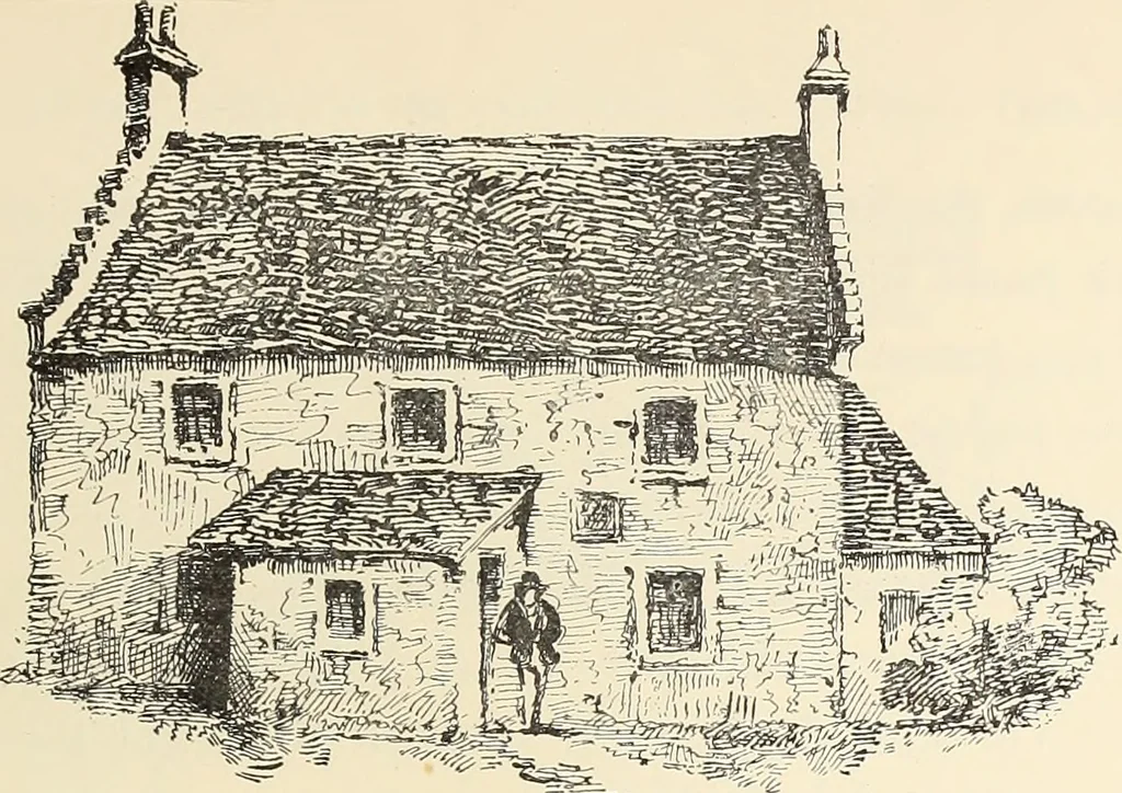 An illustration from Ancient castles and mansions of Stirling nobility / described and illustrated by J.S. Fleming, 1902, leaf 422