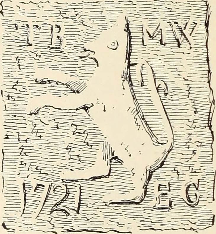 An illustration from Ancient castles and mansions of Stirling nobility / described and illustrated by J.S. Fleming, 1902, leaf 423