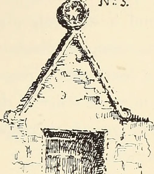 An illustration from Ancient castles and mansions of Stirling nobility / described and illustrated by J.S. Fleming, 1902, leaf 426