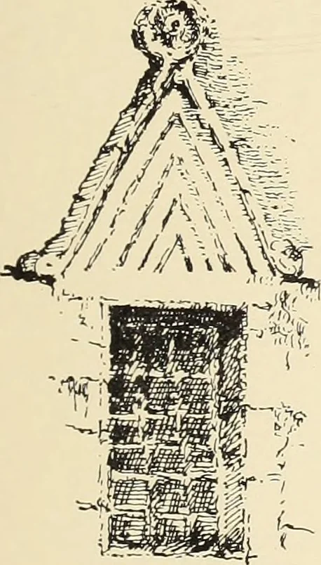 An illustration from Ancient castles and mansions of Stirling nobility / described and illustrated by J.S. Fleming, 1902, leaf 426