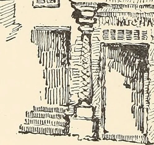 An illustration from Ancient castles and mansions of Stirling nobility / described and illustrated by J.S. Fleming, 1902, leaf 429