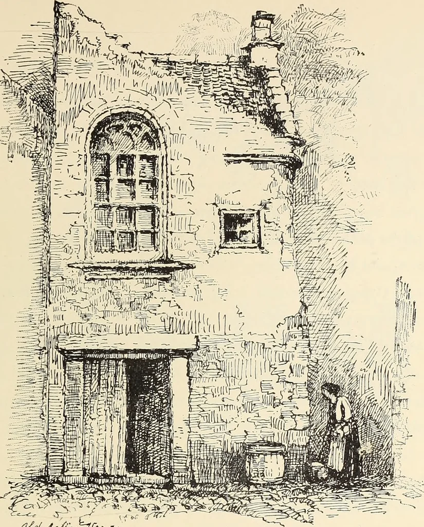 An illustration from Ancient castles and mansions of Stirling nobility / described and illustrated by J.S. Fleming, 1902, leaf 440