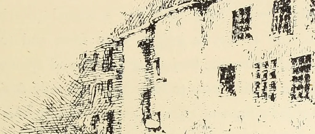 An illustration from Ancient castles and mansions of Stirling nobility / described and illustrated by J.S. Fleming, 1902, leaf 442