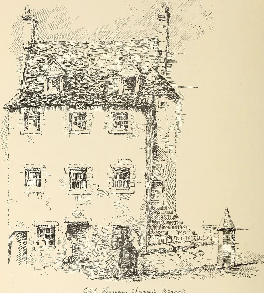 An illustration from Ancient castles and mansions of Stirling nobility / described and illustrated by J.S. Fleming, 1902, leaf 445
