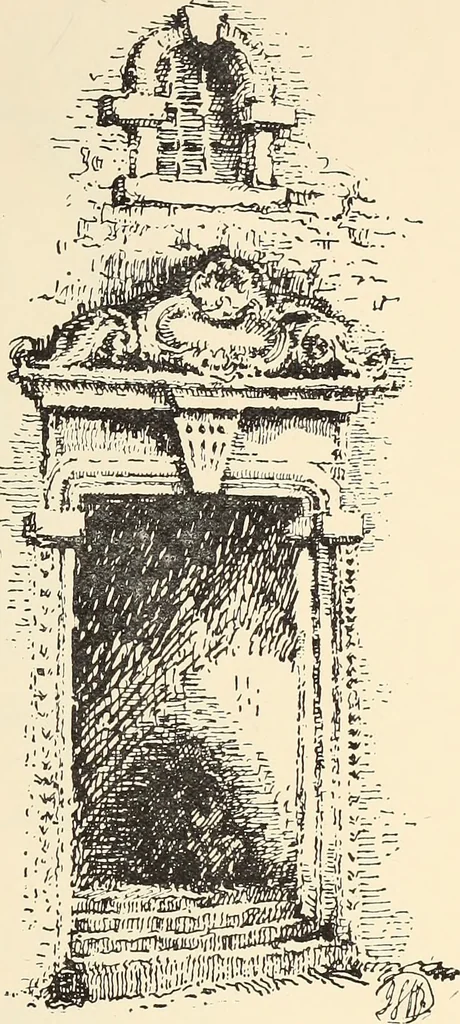 An illustration from Ancient castles and mansions of Stirling nobility / described and illustrated by J.S. Fleming, 1902, leaf 450