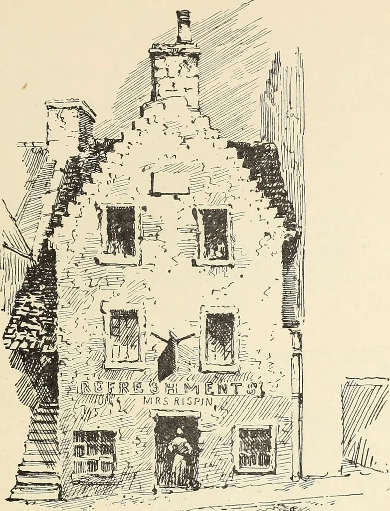 An illustration from Ancient castles and mansions of Stirling nobility / described and illustrated by J.S. Fleming, 1902, leaf 452