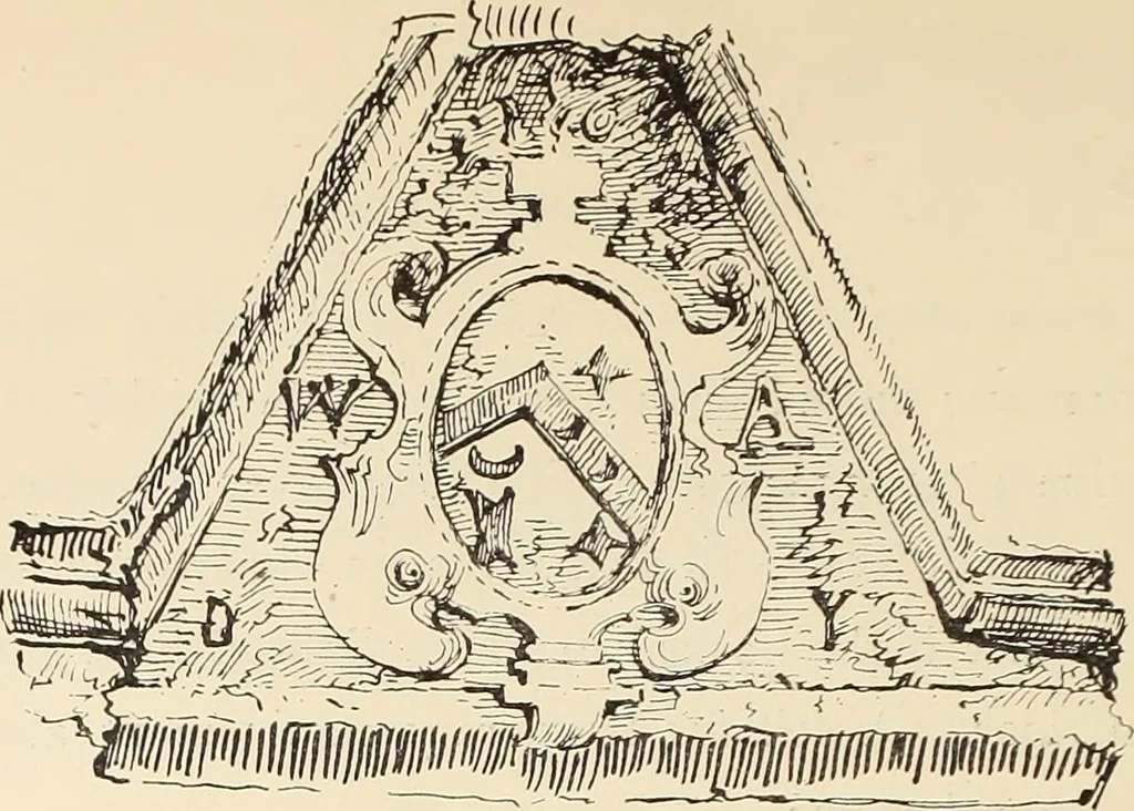 An illustration from Ancient castles and mansions of Stirling nobility / described and illustrated by J.S. Fleming, 1902, leaf 461