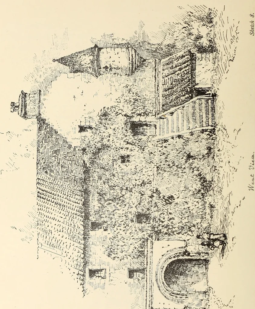 An illustration from Ancient castles and mansions of Stirling nobility / described and illustrated by J.S. Fleming, 1902, leaf 59