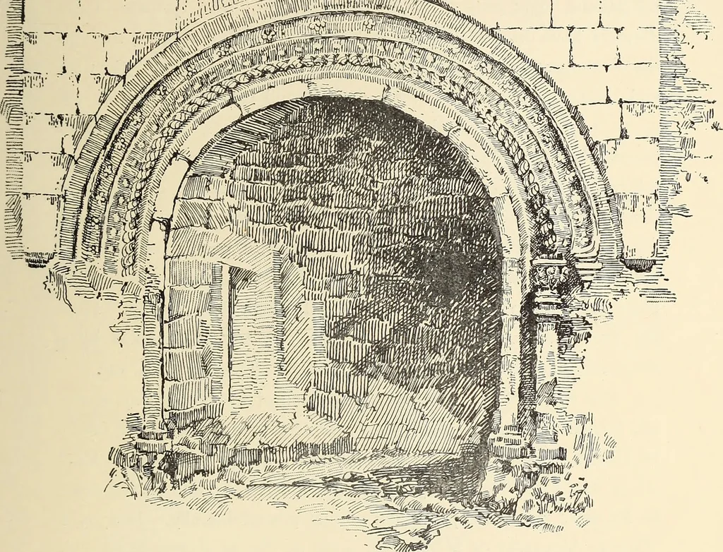 An illustration from Ancient castles and mansions of Stirling nobility / described and illustrated by J.S. Fleming, 1902, leaf 60