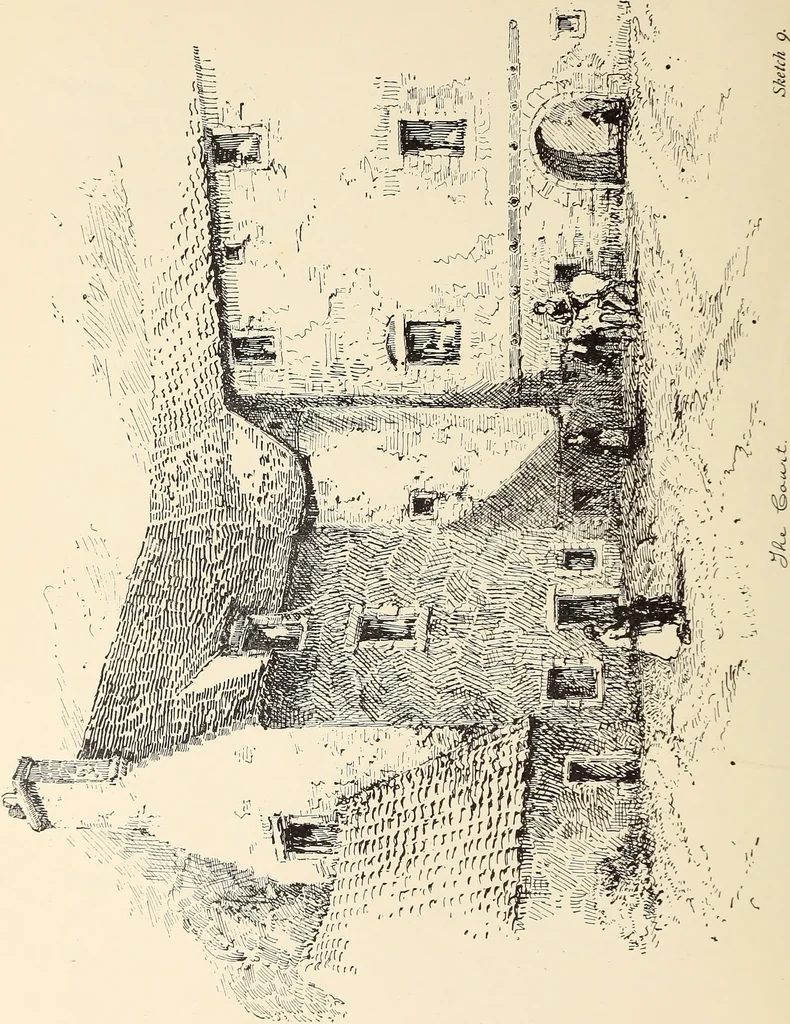 An illustration from Ancient castles and mansions of Stirling nobility / described and illustrated by J.S. Fleming, 1902, leaf 63