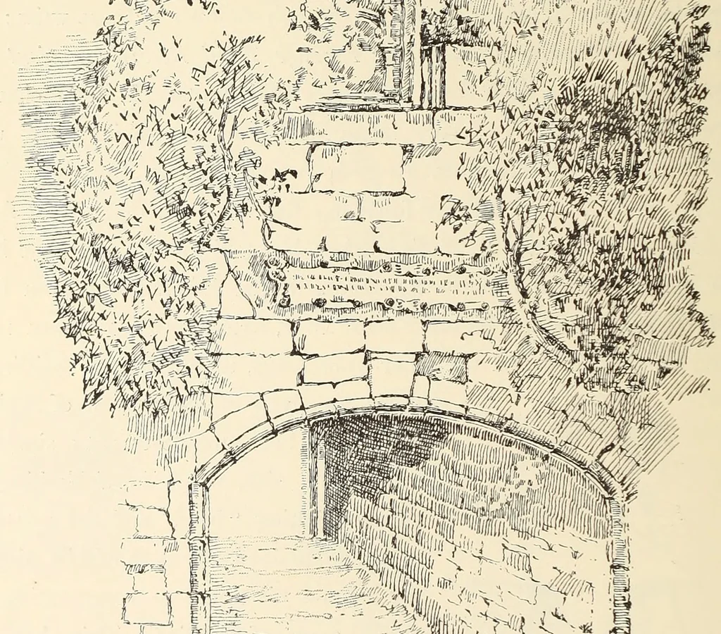 An illustration from Ancient castles and mansions of Stirling nobility / described and illustrated by J.S. Fleming, 1902, leaf 75